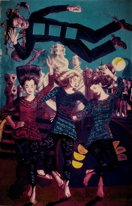 6. José Rodeiro “Techumbre,” oil-on-linen 7’ x 8,’ 1988.